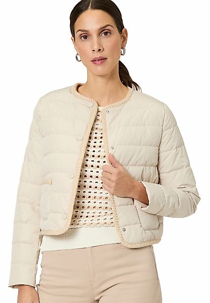 Zero Steppjacke "zero Damen Steppjacke mit Knopfleiste" günstig online kaufen
