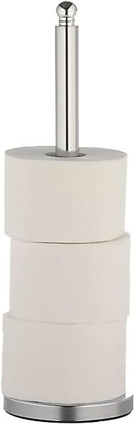 Testrut Toiletten-Ersatzrollenhalter Ravallo Toilettenpapierständer, Silber günstig online kaufen