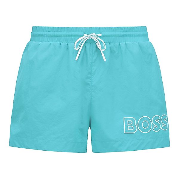 BOSS Badeshorts Mooneye mit plakativem Markenschriftzug günstig online kaufen
