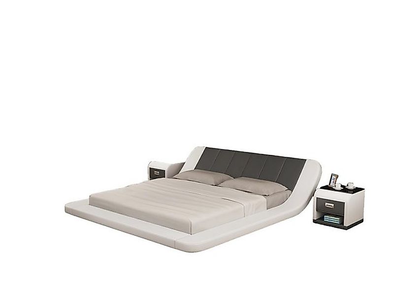 JVmoebel Bett Wasserbett Hotel Doppel Bett Betten Komplett Lederbett Polste günstig online kaufen