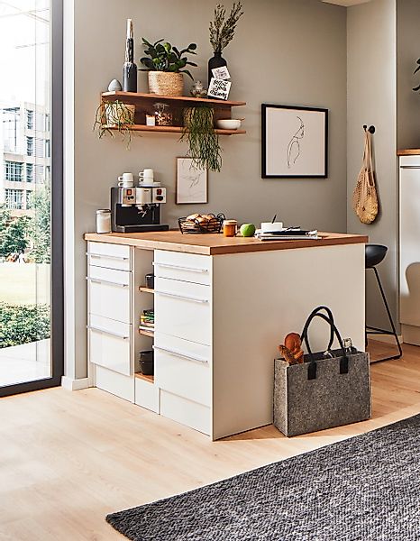 RESPEKTA Kücheninsel »Gabriel«, Breite 150 cm, mit Soft-Close günstig online kaufen