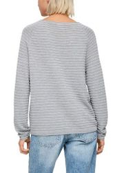 QS Strickpullover mit Strukturmuster günstig online kaufen