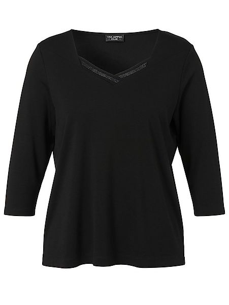VIA APPIA Blusentop T-Shirt Karree 3/4 Arm günstig online kaufen