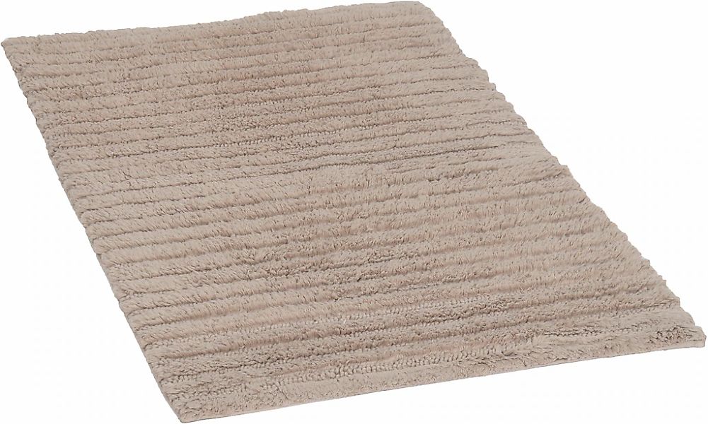 TOM TAILOR HOME Badematte "Cotton Stripes" Höhe 20 mm rutschhemmend beschic günstig online kaufen