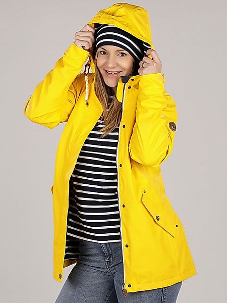 Dry Fashion Regenjacke Damen Regenmantel Kiel mit verstellbarer Kapuze - wi günstig online kaufen