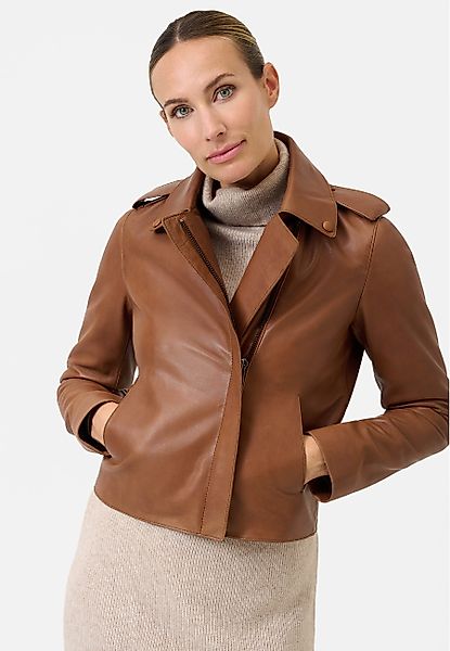 RICANO Lederjacke Juana Lederjacke mit Hemdkragen günstig online kaufen
