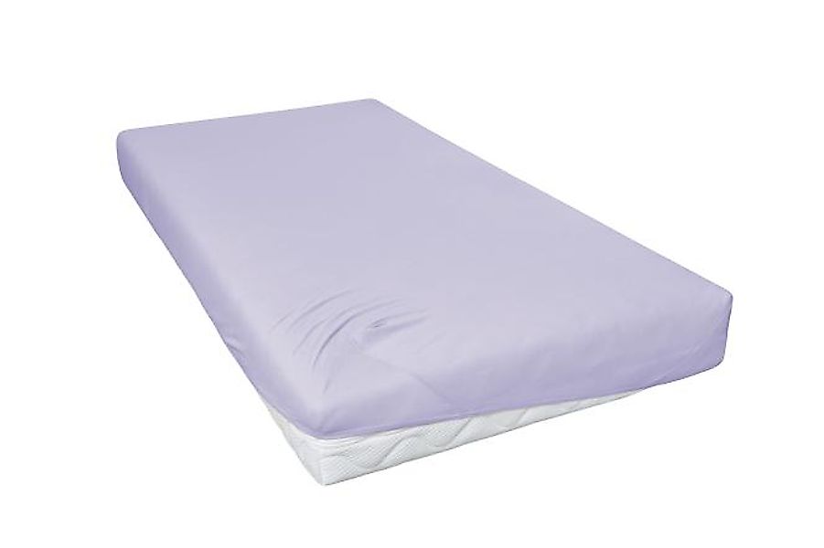 Spannbetttuch ca. 150x200 cm lavendel Jersey günstig online kaufen