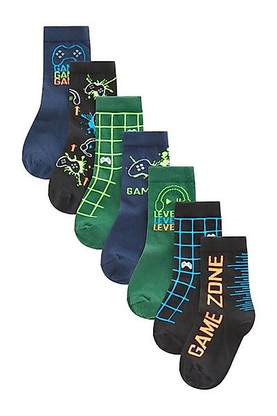 Next Stretch-Jeans Socken mit hohem Baumwollanteil, 7er-Pack (7-tlg) günstig online kaufen