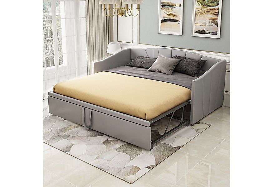STILVORA Daybett 90×200 Polsterbett Schlafsofa mit Ausziehbett,Kinderbett o günstig online kaufen