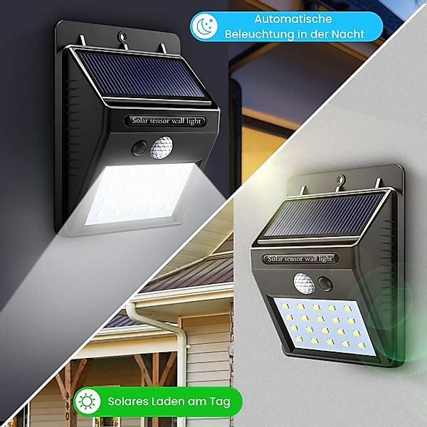 BlingBin LED Solarleuchte Solarlampen für Außen günstig online kaufen