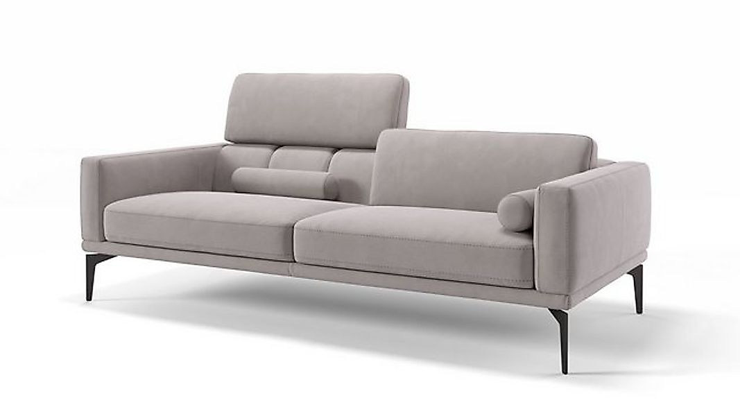 Sofanella 3-Sitzer Stoff BIANCO, Relaxcouch, Designersofa, Designer Sofa, 3 günstig online kaufen
