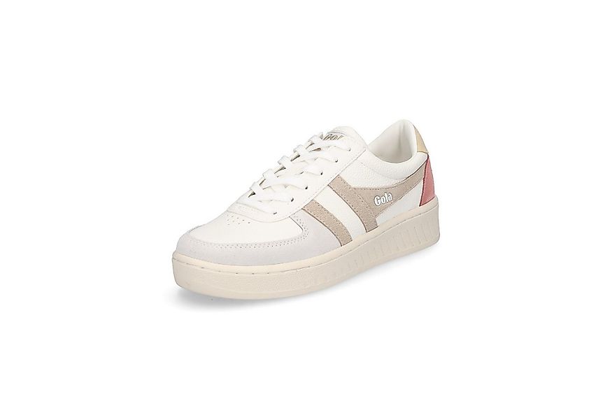 Gola Gola Damen Sneaker Grandslam Trident weiß taupe Sneaker günstig online kaufen