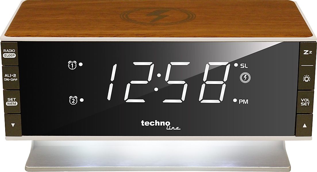 technoline Wecker WT 487 Kabelloses Laden günstig online kaufen