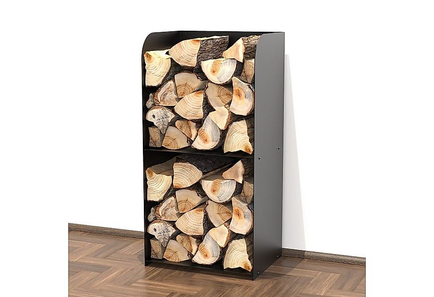 tuning-art Kaminholzregal KR07 Brennholzregal Kaminholzständer Innen Außen günstig online kaufen