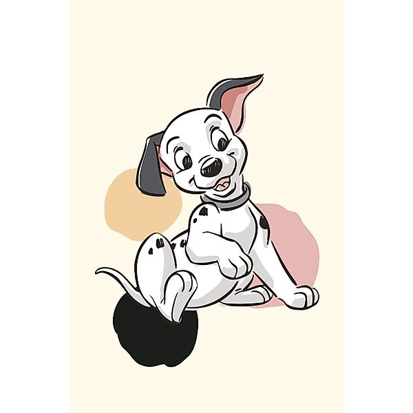Komar Bild "101 Dalmatiner Dots" Disney 1 Stk. tlg. Wandbild zur Dekoration günstig online kaufen