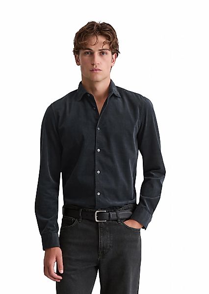 Marc OPolo Langarmhemd "mit feiner Rippenstruktur" günstig online kaufen