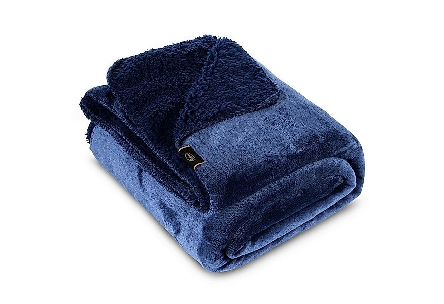 Wohndecke TEDY warme Decke für Herbst & Winter, Eurofirany, Teddy-Fleece, k günstig online kaufen