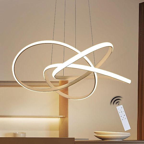 ZMH LED Pendelleuchte Höhenverstellbar 59W Ring günstig online kaufen
