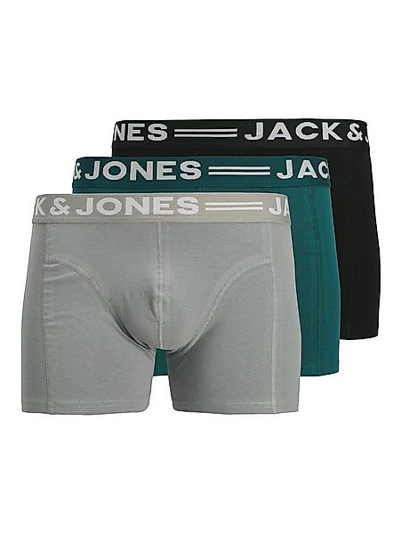 Jack & Jones Boxer Sense Trunks (Packung, 3-St., 3er-Pack) Baumwollmischung günstig online kaufen