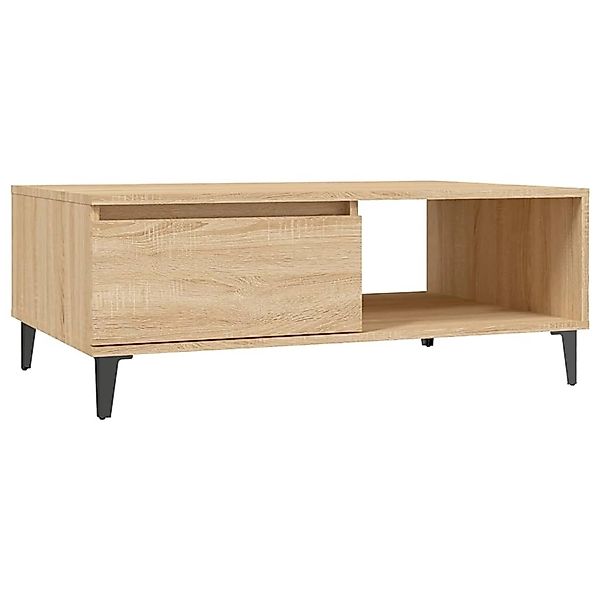 vidaXL Couchtisch Sonoma-Eiche 90x60x35 cm Holzwerkstoff Modell 2 günstig online kaufen
