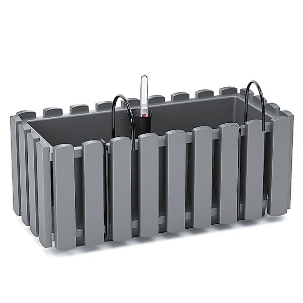 KAGM Blumenkasten Balkonkasten Pflanzkasten Landhausoptik mit Halterung günstig online kaufen