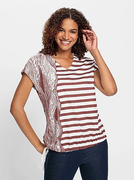 Casual Looks V-Shirt "Shirt", 1 Stk. günstig online kaufen