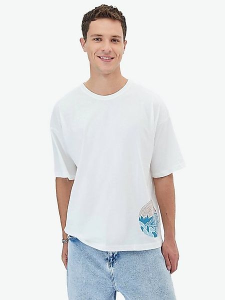 KİP T-Shirt Bedrucktes T-Shirt aus 100 % Baumwolle mit Rundhalsausschnitt günstig online kaufen