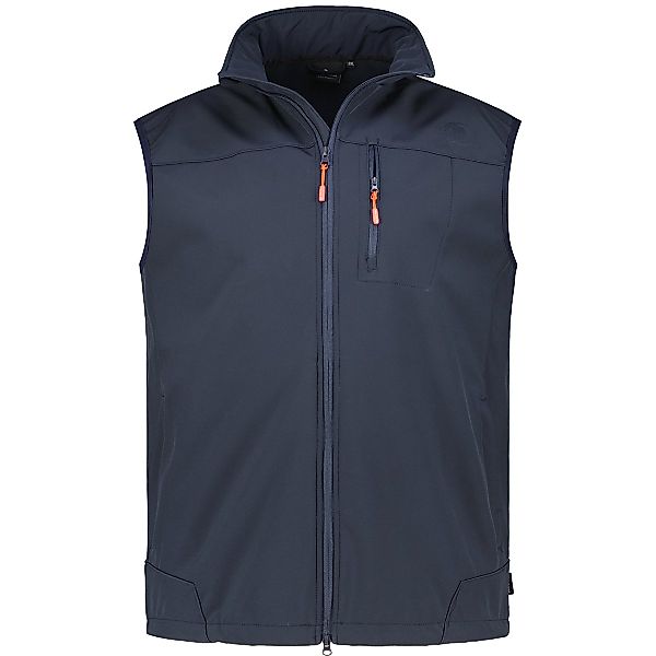 Blue Wave Funktions-Softshellweste mit Stretch Farbe marine Größe: 4XL günstig online kaufen