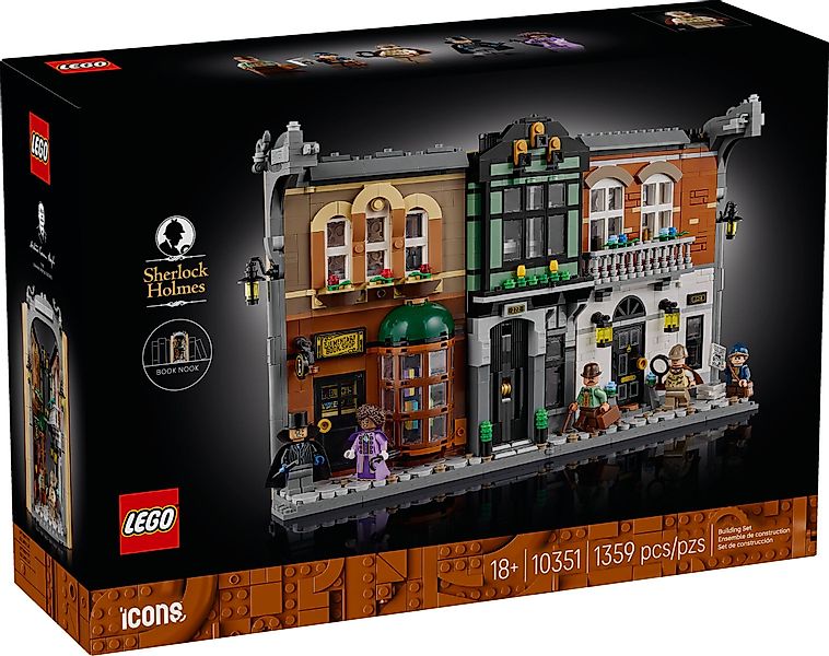 LEGO® Icons 10351 Sherlock Holmes: Bücherstütze günstig online kaufen