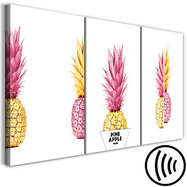 Bild auf Leinwand Pineapples (Collection) XXL günstig online kaufen