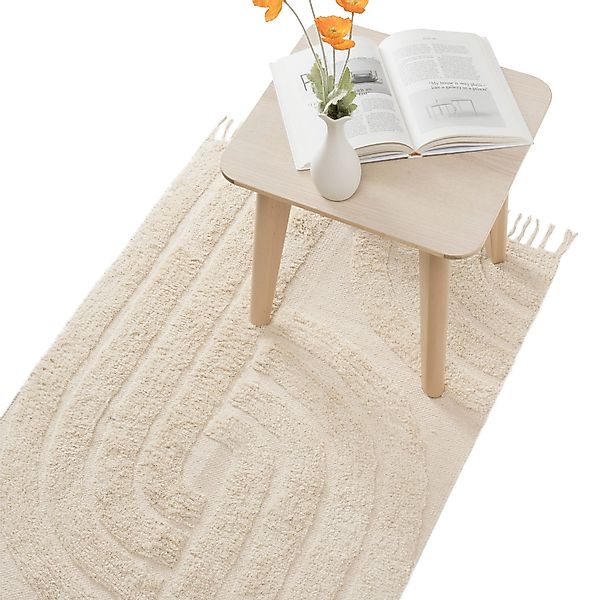 Wolldecke Teppich Läufer für Schlafzimmer 80 günstig online kaufen