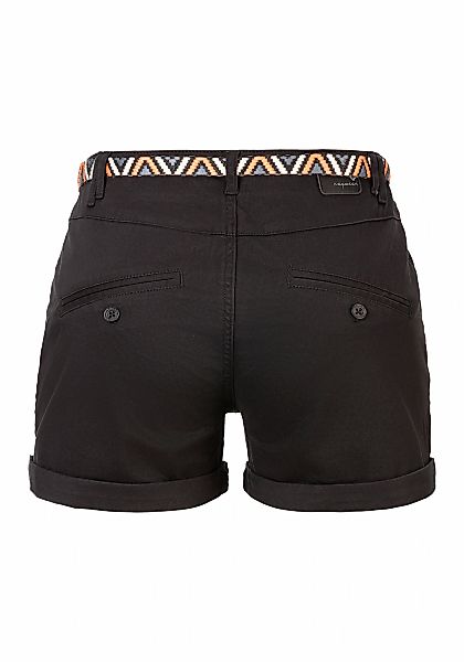 Ragwear Chinoshorts "HEEVEN B", (Set, 2 tlg., mit Gürtel), mit Umschlagsaum günstig online kaufen