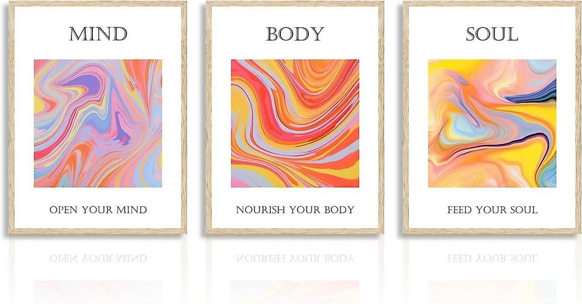 LuxusKollektion Leinwandbild Inspirierende Spirituelle Wandbilder Bunte günstig online kaufen