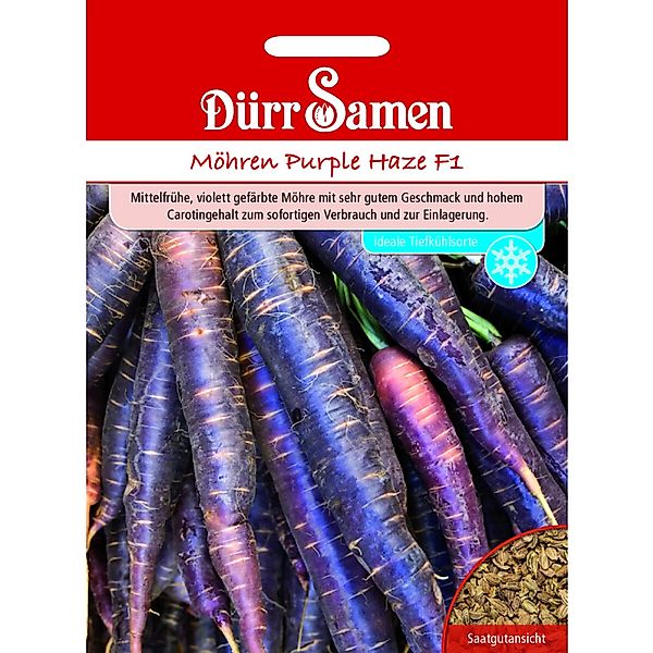 Dürr Samen Möhren Purple Haze F1 Saatgut günstig online kaufen