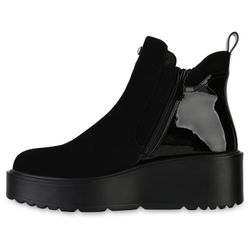 VAN HILL 841384 Keilstiefelette Damen Leicht günstig online kaufen