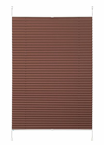 K-HOME Plissee "Siena" Lichtschutz energiesparend ohne Bohren günstig online kaufen