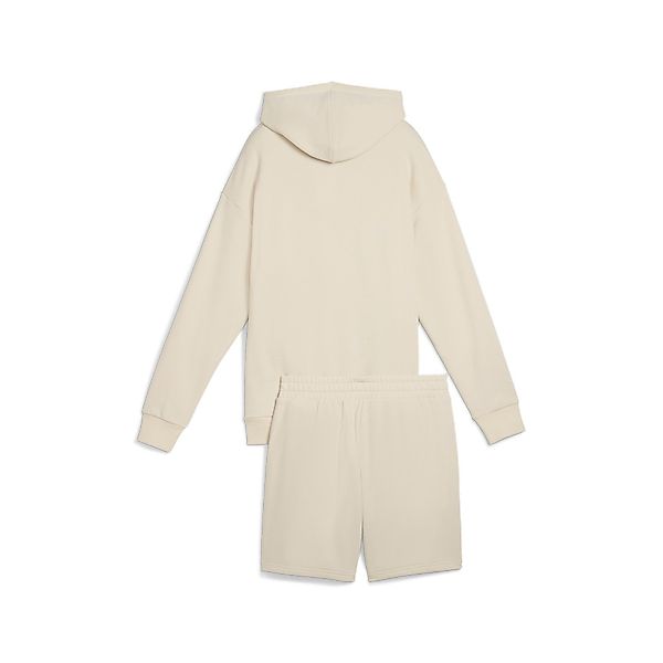 PUMA Trainingsanzug SHORT HOODED RELAXED SWEAT günstig online kaufen