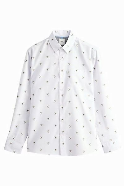 Next Businesshemd Pflegeleichtes Button-Down-Oxford-Hemd (1-tlg) günstig online kaufen