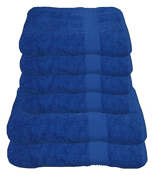 Julie Julsen Handtücher 6-Handtücher-Royalblau, Baumwolle (6-St) günstig online kaufen