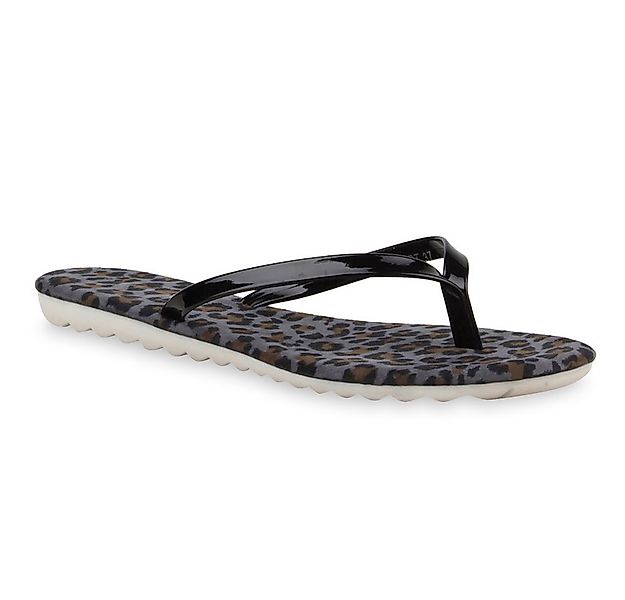 VAN HILL 75748 Zehentrenner Sommerliche Damen Sandalen Zehentrenner Lack Sn günstig online kaufen