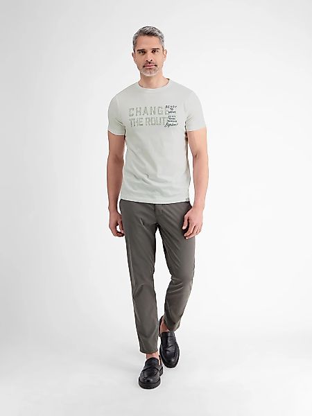 LERROS T-Shirt "LERROS T-Shirt mit Brustprint in Übergrößen" günstig online kaufen