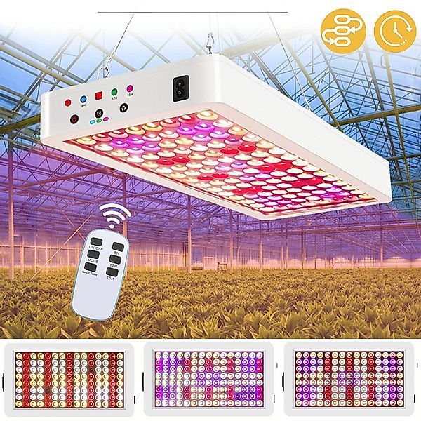 Jibenhome Pflanzenlampe LED Vollspektrum Pflanzenlicht 70W günstig online kaufen