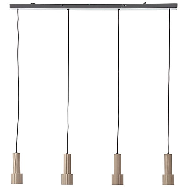 Brilliant Pendelleuchte »Cadiz« GU10 1 Stk. 150 x 98 cm, 4x GU10 Fassung, k günstig online kaufen