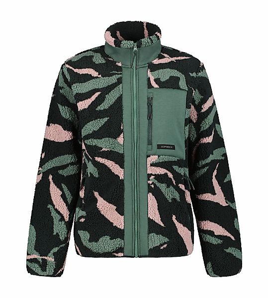 Icepeak Fleecejacke "ARDESE" mit Stehkragen, normale Passform, mit Reißvers günstig online kaufen