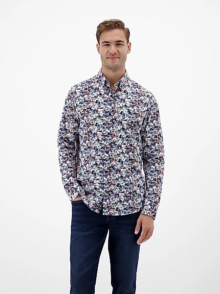 LERROS Langarmhemd "Modisches Poplinhemd für Herren" günstig online kaufen