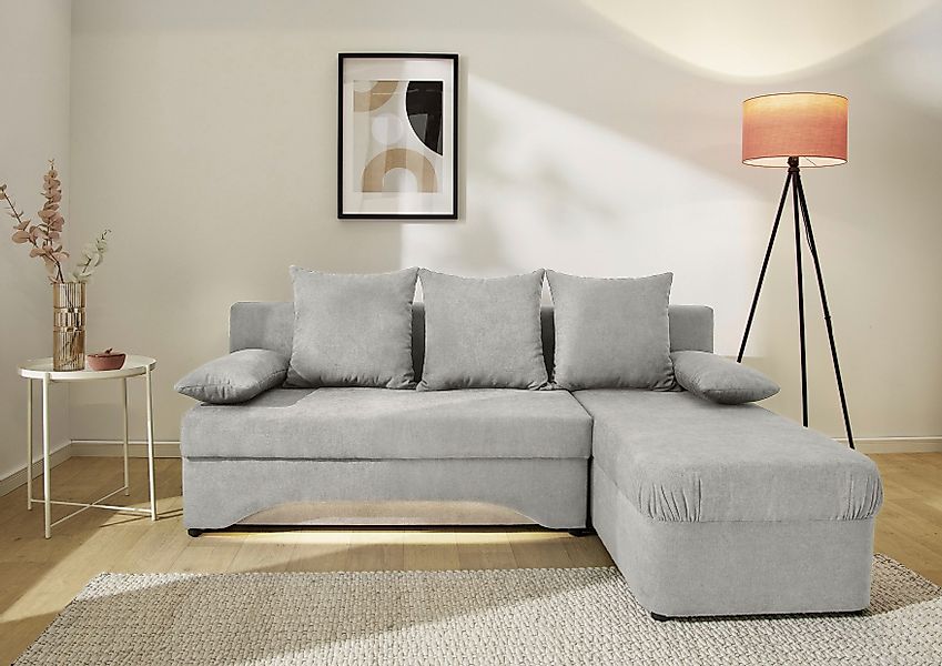 Jockenhöfer Gruppe Ecksofa "Starlight, L-Form, mit indirekter dimmbarer LED günstig online kaufen