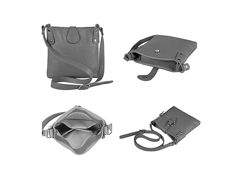 ITALYSHOP24 Schultertasche Made in Italy Damen Leder Tasche CrossOver, als günstig online kaufen