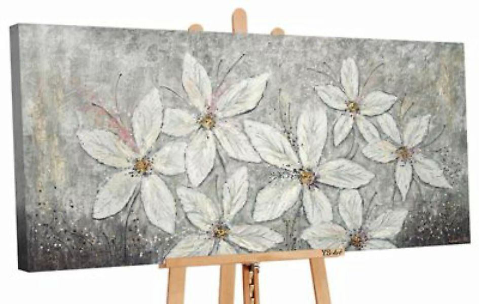 YS-Art™ "Gemälde YS-Art Handgemaltes Gemälde blumen, Leinwand auf Keilrahme günstig online kaufen