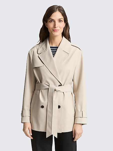 TOM TAILOR Sommerjacke Jacken Trenchcoat aus wasserabweisendem Material günstig online kaufen
