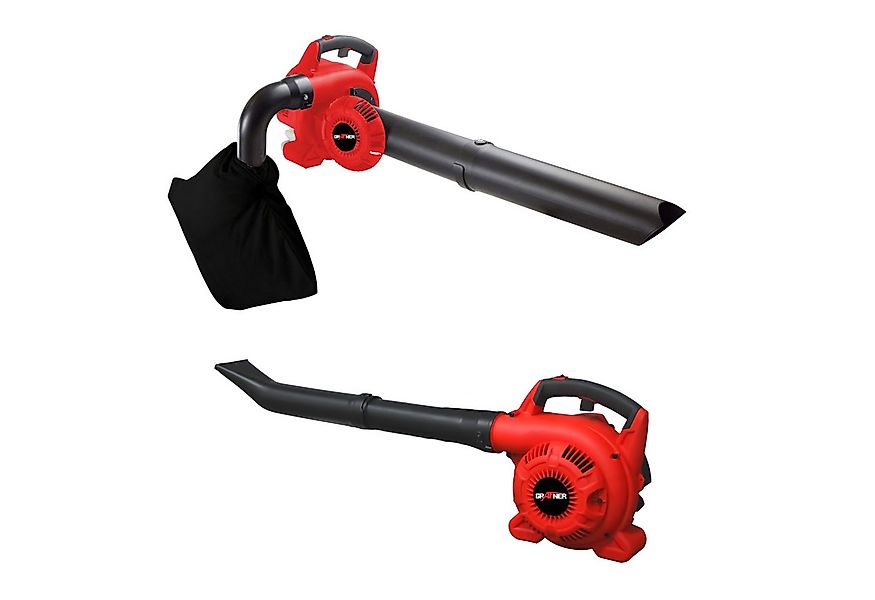Grafner Benzin-Laubsauger Laubsauger 3in1 Benzin Gebläse mit Häcksler 35L F günstig online kaufen